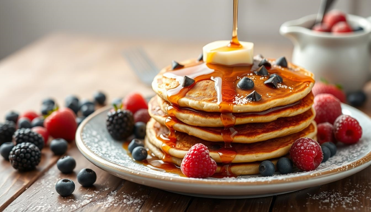 chocolate chip pancakes