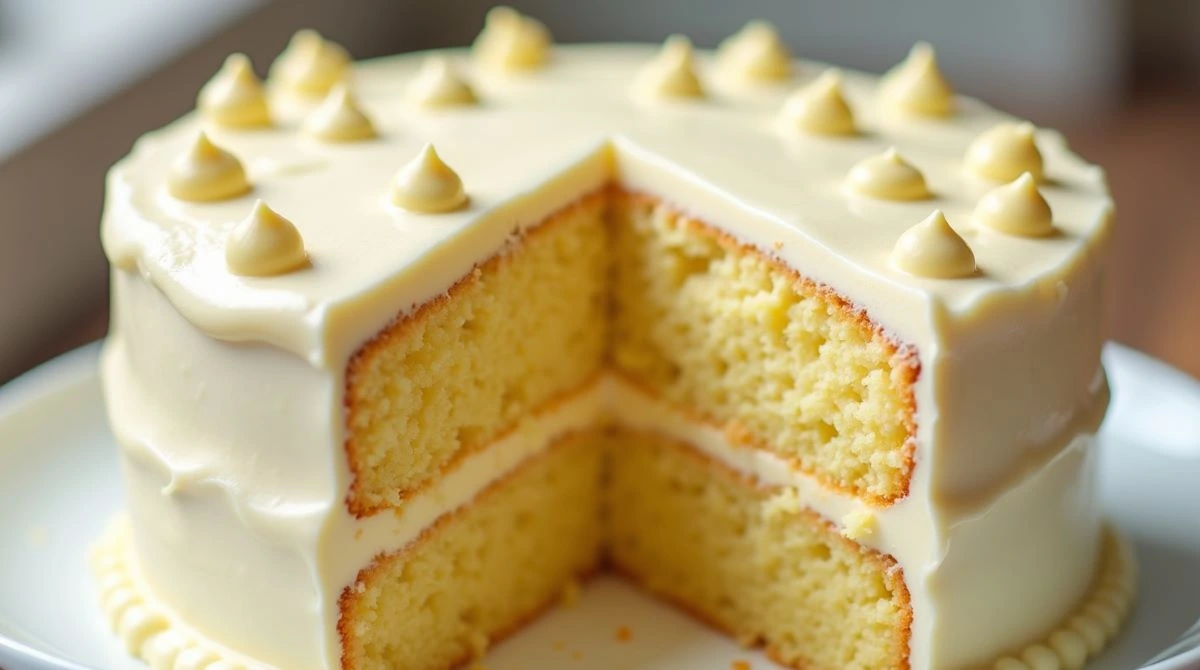 white chocolate in gluten free yellow cake recipe