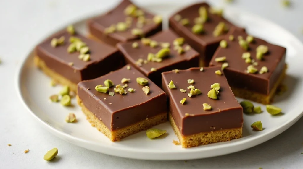 chocolate pistachio bar